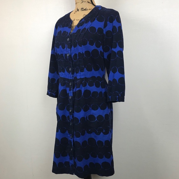 Boden Maisy Corduroy Button Down Dress - Picture 9 of 11